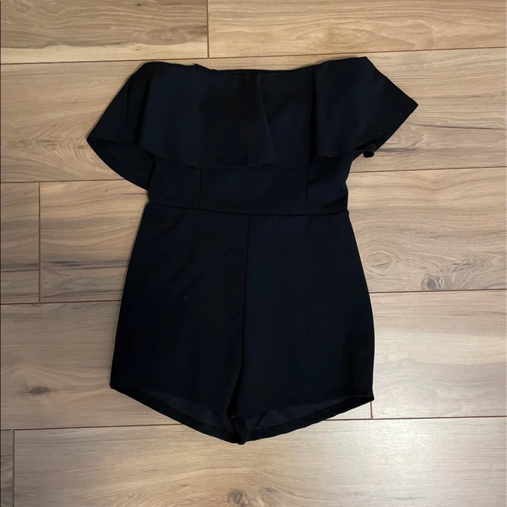 Black Charlotte Russe romper